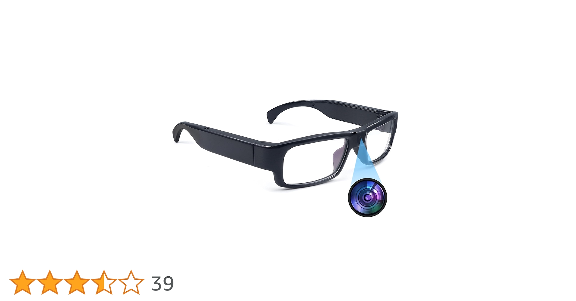 Amazon.co.jp: メガネ型カメラ SULUWU 小型カメラ FullHD 1080p