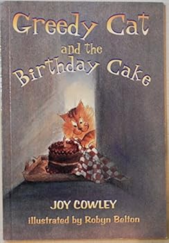 Paperback Greedy Cat and the Birthday Cake Book