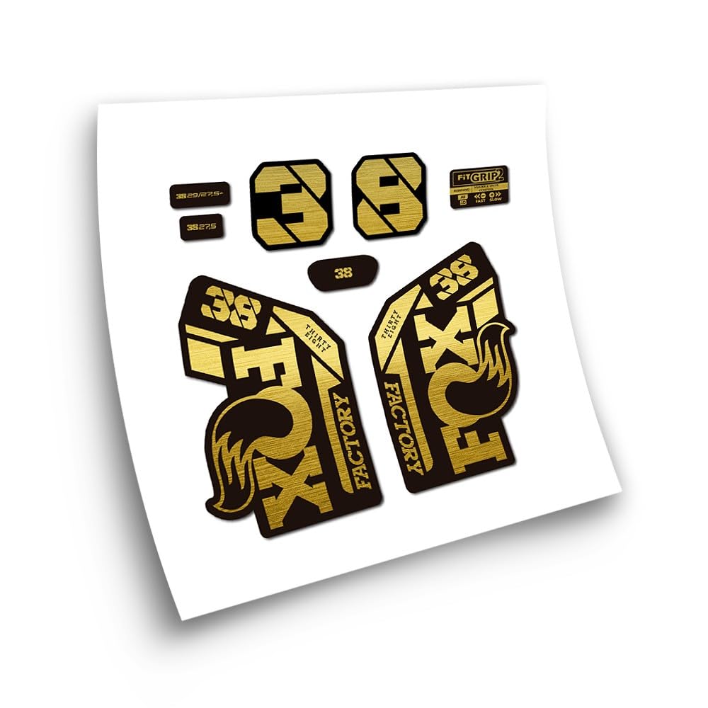 STAR SAM Fox 38 Heritage Collection 2021 Fork Stickers