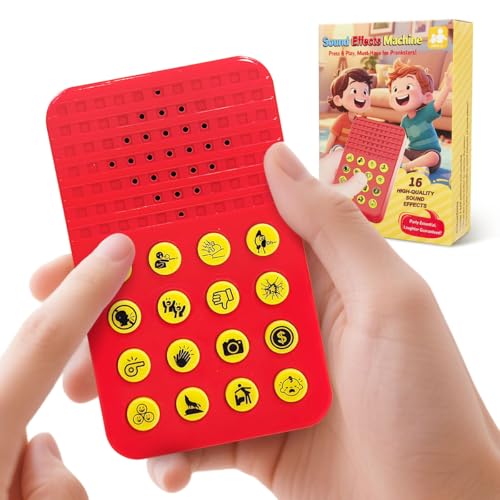 Meemazi Sound Effects Machine, Noise Maker Prank with 16 Sounds,