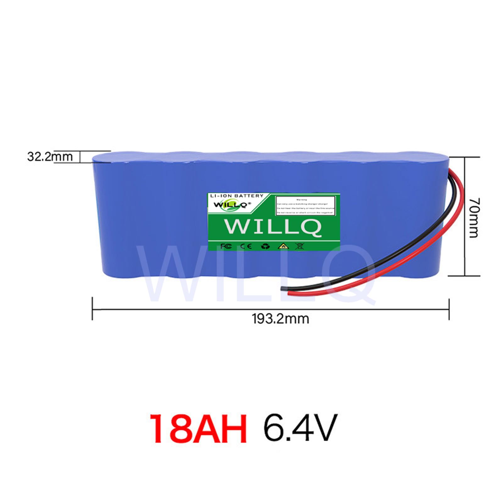 3.2V 6.4V 12.8V wymienny akumulator litowy wielokrotnego ładowania 6Ah 12Ah 18Ah 24Ah 30Ah LiFePO4 akumulator do zabawek elektrycznych/oświetlenie słoneczne akumulator