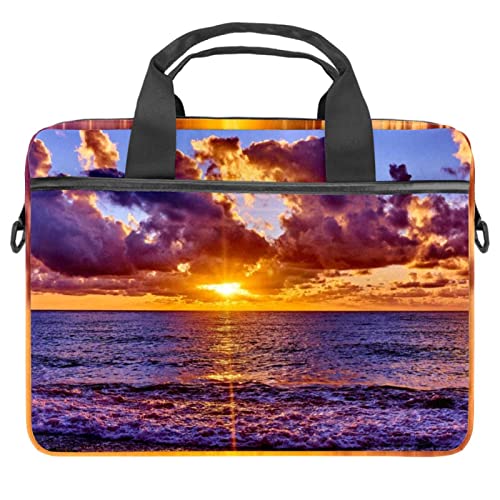 Sacoche ordinateur 13 pouces style sunset pour vos trajets en ville