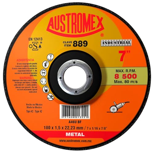 Austromex 889 METAL CUTTING DISC SP T42 7 "X0.060" INDUSTRIAL
