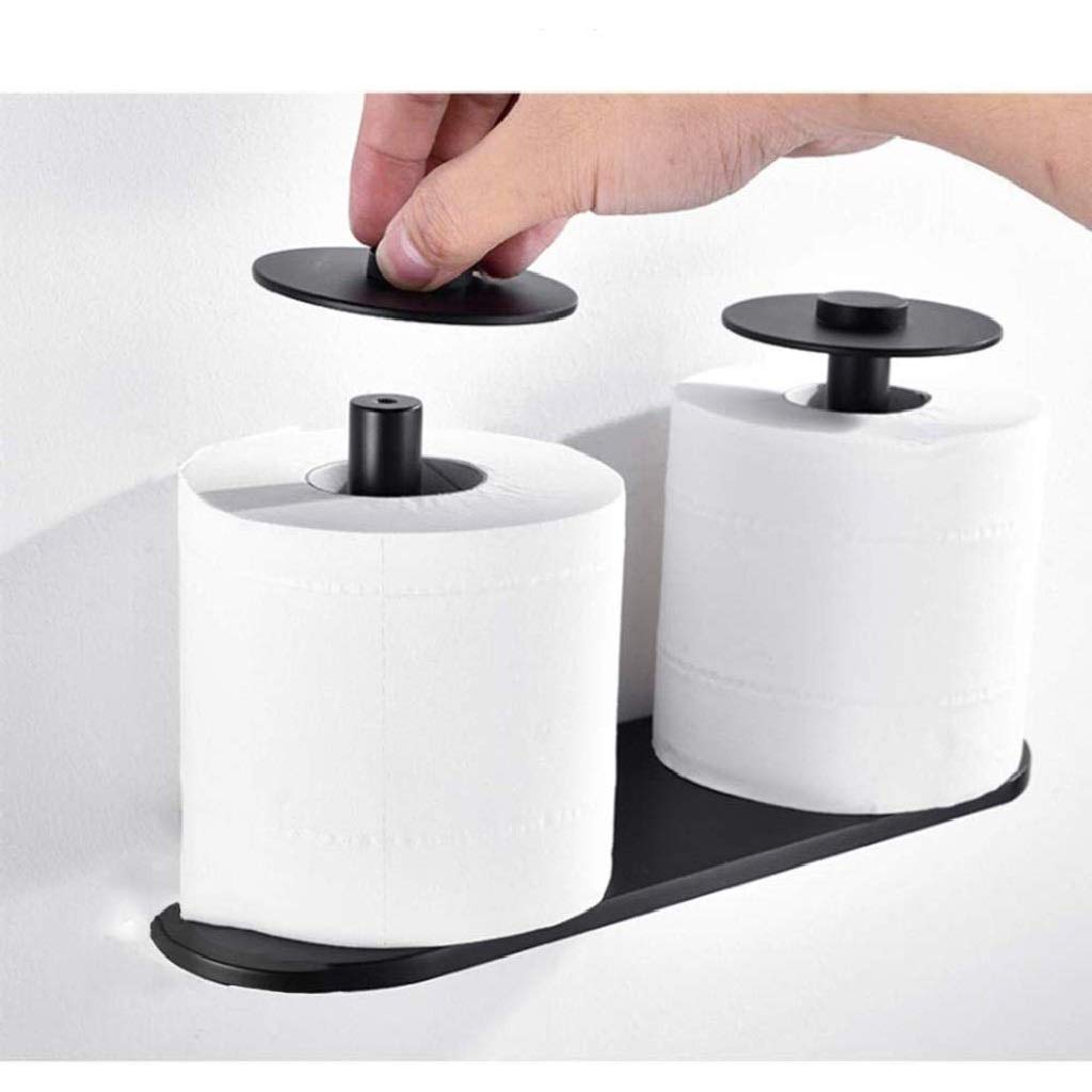 Metallo Carta igienica Holder-Supporto di Carta igienica, in Acciaio Inox Moderno Doppio Rullo del Supporto del Tessuto, Inossidabile e Bagno Bagno Tessuto del Rullo Holder