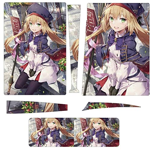 PS5 XLV[ AgAELX^[ FGO PS5 Sticker fBXN PlayStation 5 XLV[ یJo[ { Rg[[ XLtB Jo[ XebJ[ wh~  یV[ Sʕی vCXe[V