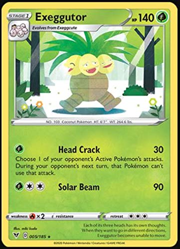 Amazon.com: Exeggutor - 005/185 - Rare
