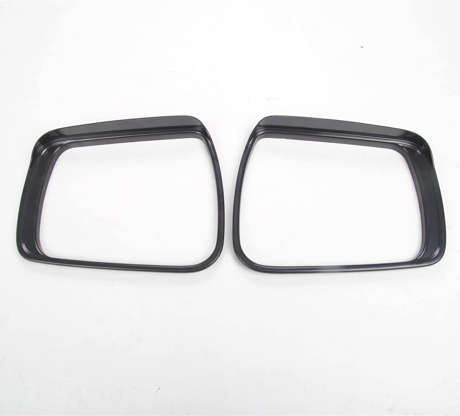 RAM Side Mirror Rain Guard Mirror Rain Visor Smoke Guard for Dodge RAM 1500 2021 2020 2019 Black 2 Pcs