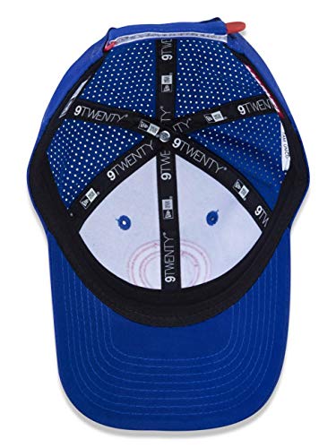 BONE JUVENIL 9TWENTY AJUSTAVEL CAPITAO AMERICA MARVEL ABA CURVA SNAPBACK AZUL NEW ERA