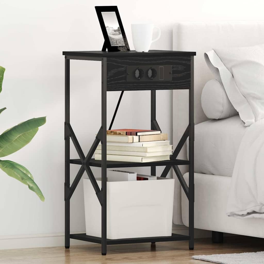 Table de chevet rustique pour chambre à coucher moderne