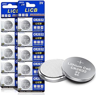 LiCB CR2032 3V bateria litowa CR 2032 10-pak