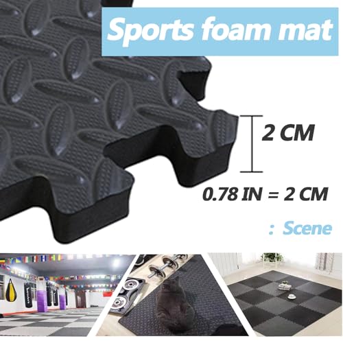 Interlocking-EVA-Foam-Floor-Tiles-for-Home-Gym-Yoga-Mat-Workout-Equipment-Or-Play-Surface-236x236x078-InchSize15-PcsColorGray