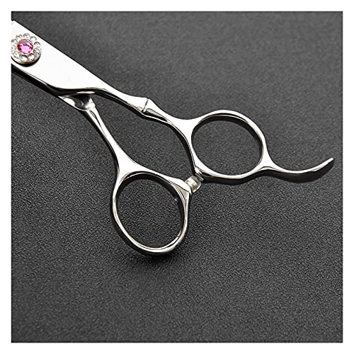 Ciseaux de coiffure professionnels en bambou 6 pouces pour coupe haute précision