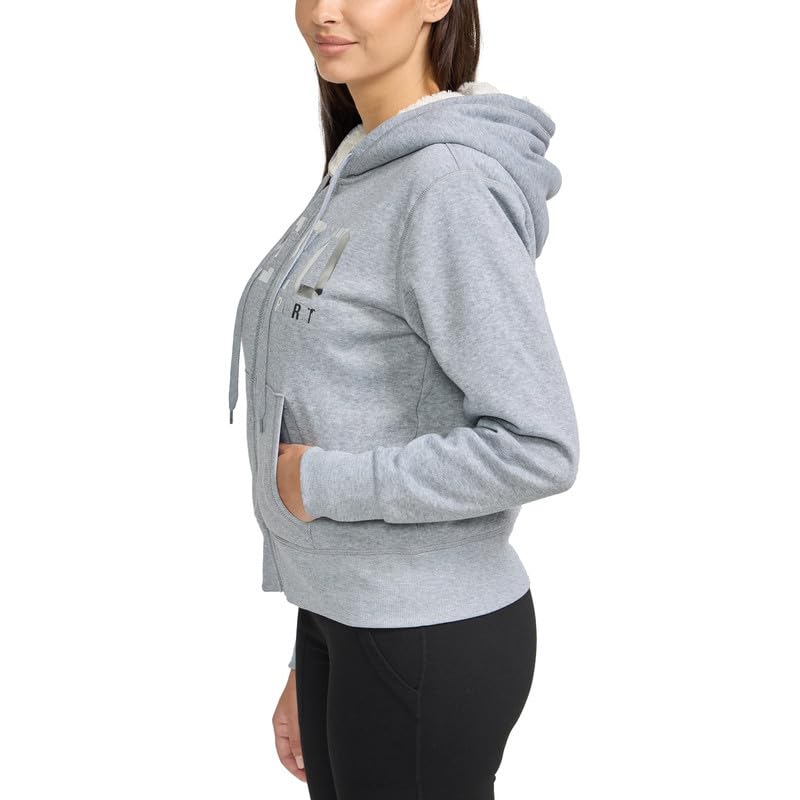 AEROPOSTALE Women's Sherpa Fleece Lined Zip Up Hoodie2