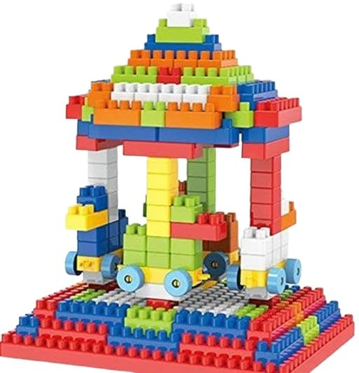 100+pcs Multi Color Blocks | Perfect for Indoor & Outdoor | Educational Toy Plastic Building Blocks for Boys & Girls Puzzle Games for Boys & Girls, Toys for Children