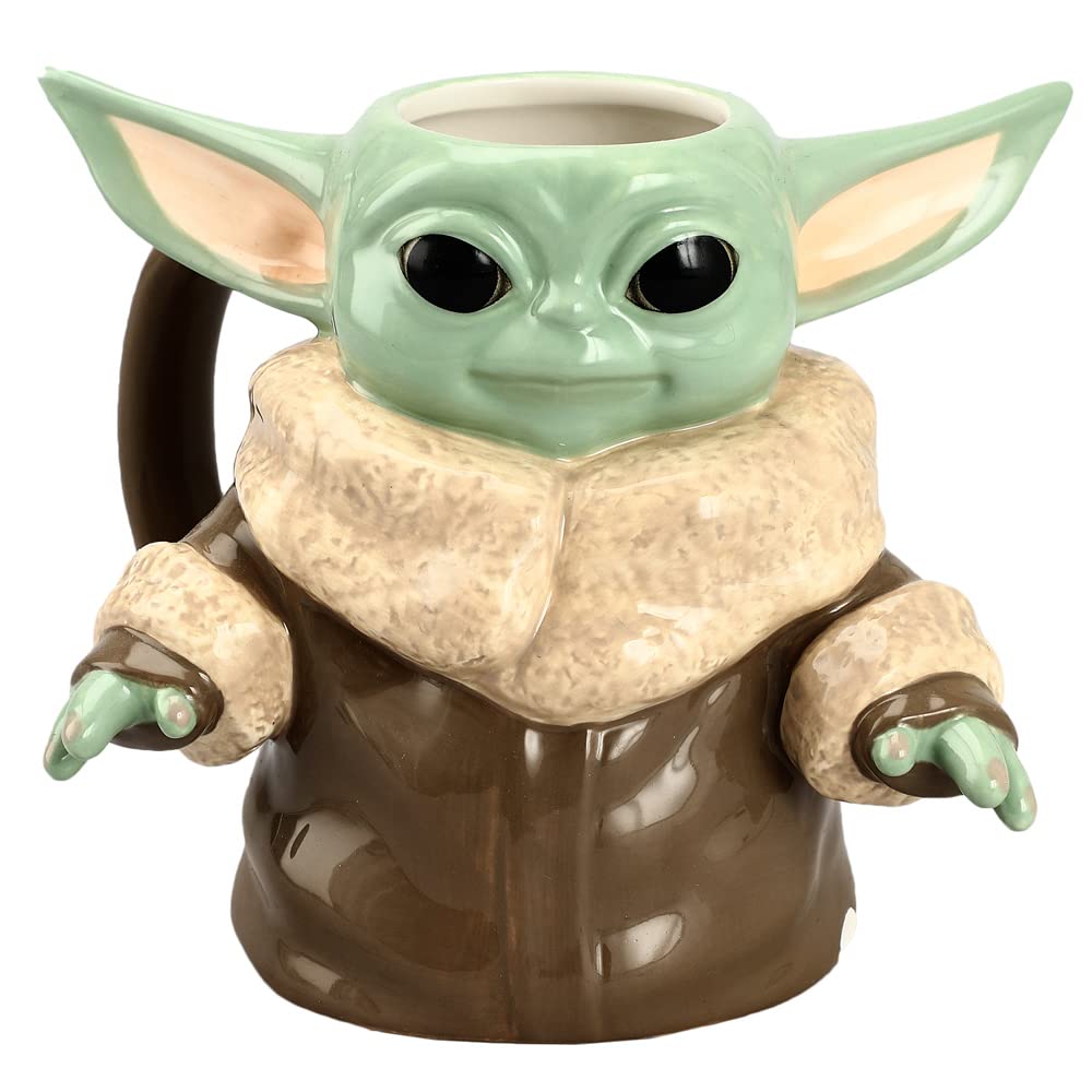 Amazon.com: Bioworld Star Wars' The Mandalorian Grogu 20oz