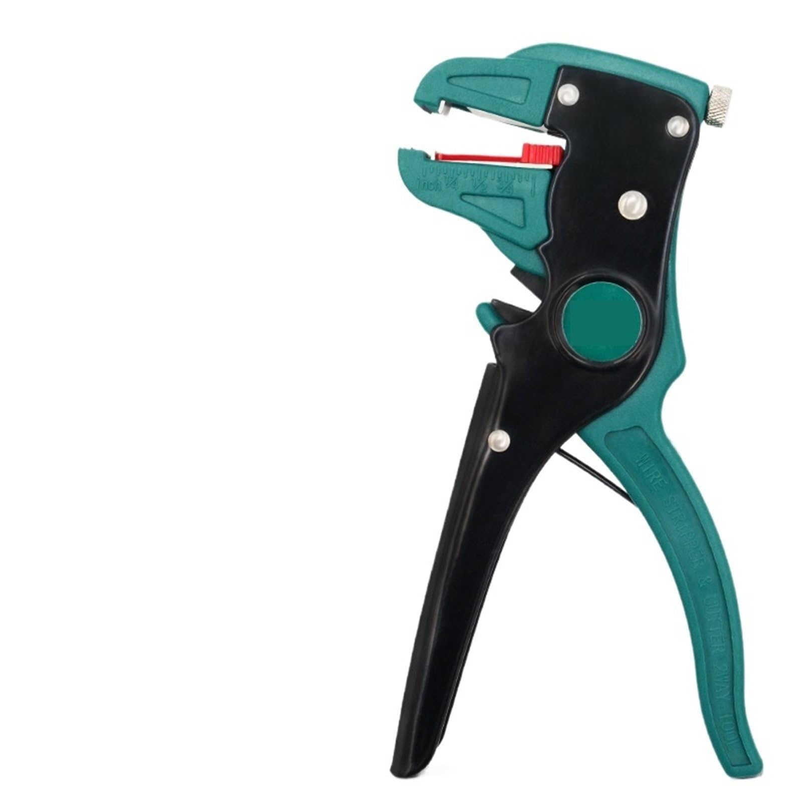 Alicate pelacables automático con corte plano de 0,2 a 4 mm y ajuste de longitud for electricistas.
