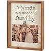 Primitives by kathy inset box frame friends are  urban country home decor