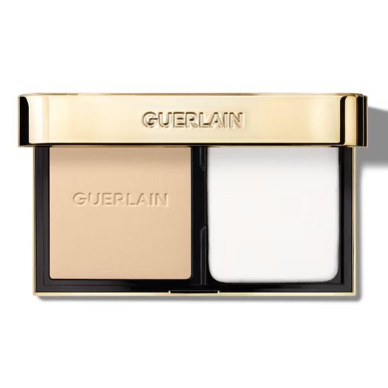Parure Gold Skin Control Matte Compact Foundation - 0N Very Light Skin with Neutral Beige Undertones by Guerlain for Women - 0.3 oz Foundation