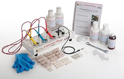 Universal Plater Gold Plating Kit- Chrome Edition - Brush Plating System with 24k Brush Gold Solution