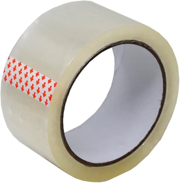 1 Roll Packaging Tape For Parcels and Boxes_ CLEAR TAPE 48mm x 66m_ Very Strong Heavy Duty Tape