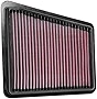 K&N Engine Air Filter: Reusable, Clean Every 75,000 Miles, Washable, Premium, Replacement Car Air Filter: Compatible with 2018-2019 GENESIS/KIA (G70, Stinger), 33-5073