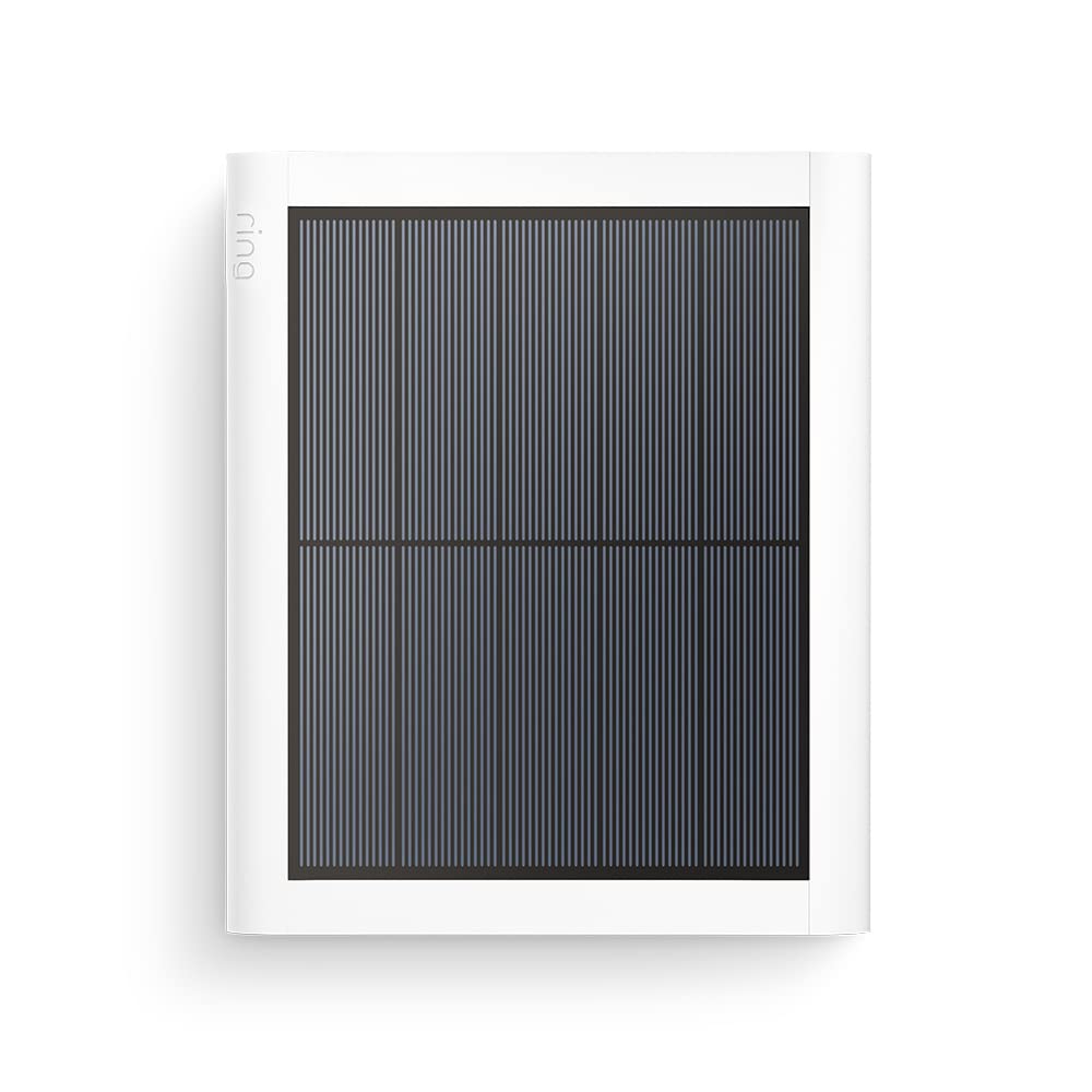 Ring Solar Panel (2nd Generation) (USB-C) for Spotlight Cam Plus, Spotlight Cam Pro, 4W (White)
