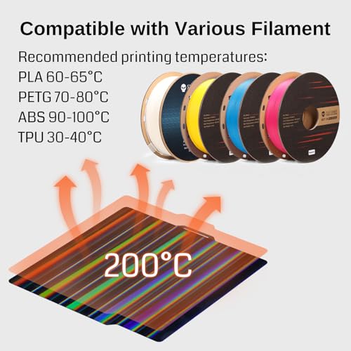 Plateformes pour Imprimante 3D pour éviter le warping avec plaque PEY - 5
