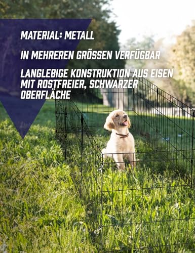 Enclos pliable en métal avec surface inoxydable et fer robuste - 5