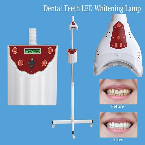 Miniatura 5 de Máquina de blanqueamiento de dientes de 4 colores, luz LED profesional para blanquear los dientes, lámpara de blanqueamiento dental móvil,