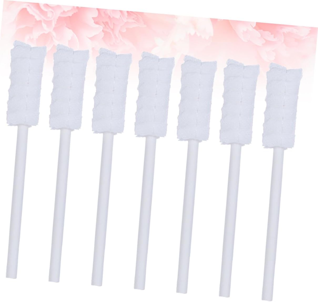 10Pcs Gauze Mouth Brushes for Safe Oral Care Cleaning Swabs for Newborns and White