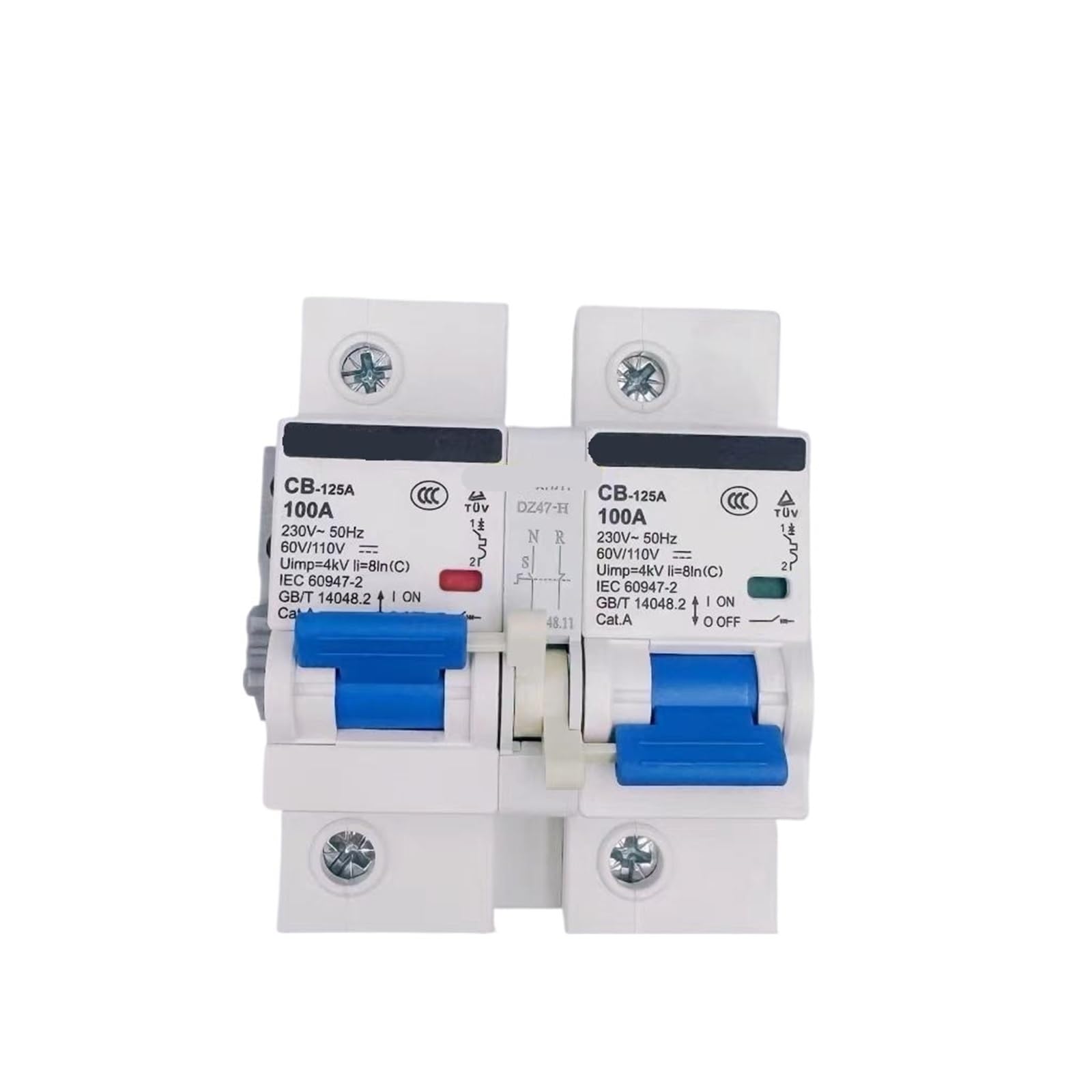 Disjoncteur 100A pour véhicule DC 12-110V à double commutation asynchrone