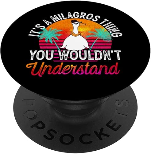 Its A Milagros Thing You Wouldnt Understand Funny Milagros PopSockets Swappable PopGrip