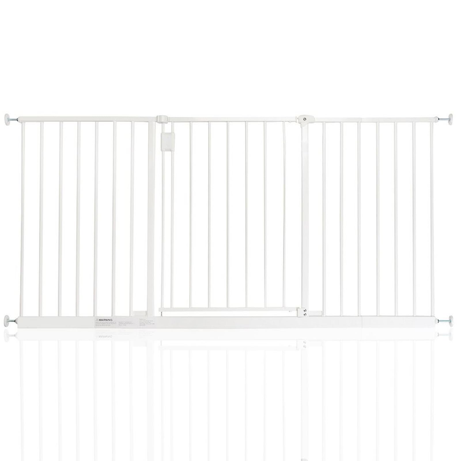 Safetots Extra Wide Hallway Gate, 122cm - 128cm, Matt Grey, Pressure Fit Baby Gate, Safety Barrier for Hallways and Wide Spaces, Easy Installation — view 31