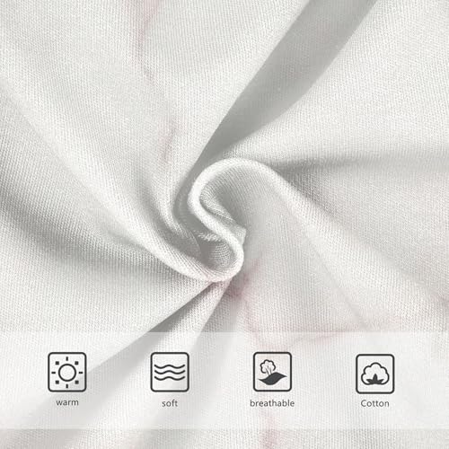 White Gray Marble TPink Veins Toddler Underwear Floral 2t Cotton Little Girl Panties Bright Kids Undies Briefs3