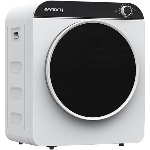 110V Portable Clothes Dryer 830W Compact Laundry Dryers 2 cu.ft Electric Machine with Stainless Steel Tub for Apartment,RVs,Dorms,12LBS drying machine Clothing Dryer secadora portatil de ropa