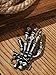 HAQUIL Hand Skeleton Unique Belt Buckle Punk Skull Fashion Gift Jewelry for Men