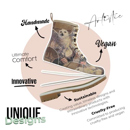 Image of DOGO Long Boots for Women | Handmade Vegan Leather and Unique Design Boots for Women