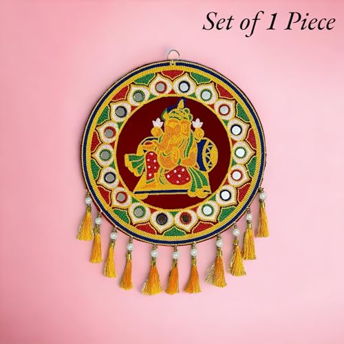 Image of Traditional Wall Decor Ornament for Home Decor /Wall Hanging for Entrance (Rnd-Gny07)