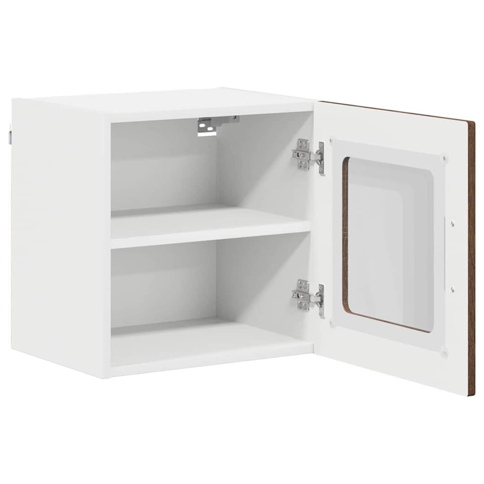 ATOMSTACK MAKER Set di 2 armadietti da cucina (40 x 31 x 40 cm, effetto rovere marrone), armadio da parete in legno di alta qualità con portata di 120 kg, design moderno per cucina e interni, facile