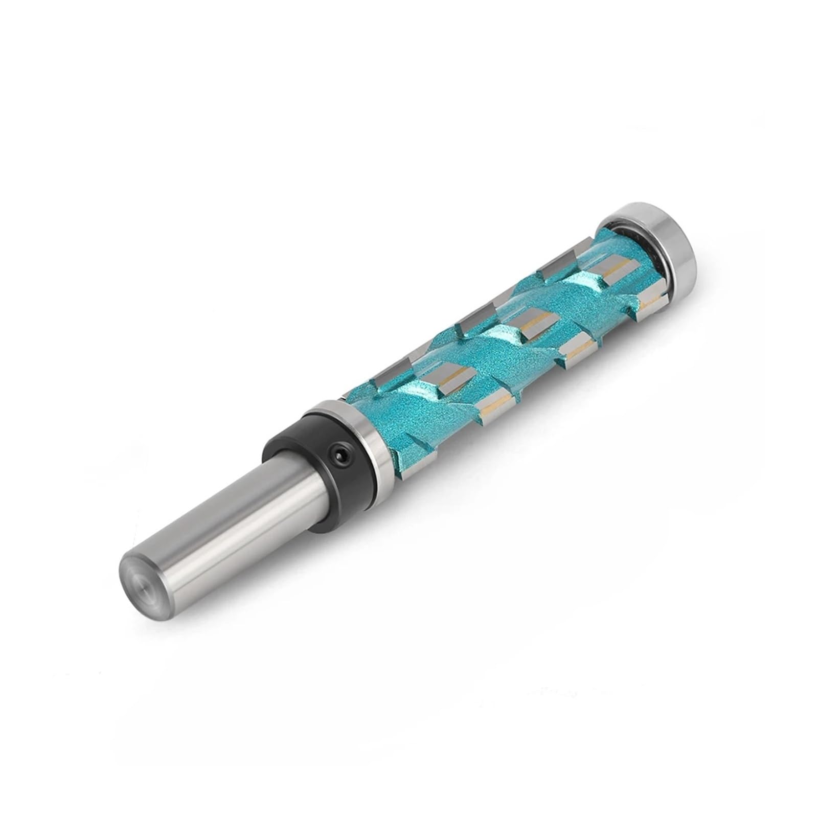 Broca de fresadora espiral de carburo con vástago redondo de 12 mm y 1/2 pulg. con doble rodamiento, herramienta for trabajar la madera(0.5inx0.75inx85mm)