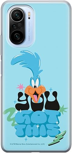 ERT GROUP Mobile Phone Case for Xiaomi MI 11i REDMI K40K40 PROPoco F3 F3 PRO Original and Officially Licensed Looney Tunes Pattern Roadrunner 003