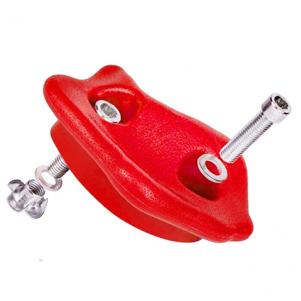 10 Prese per Arrampicata per Bambini, Kit per Arrampicata su Parete Rocciosa con Viti di Montaggio Impugnature per Parete Rocciosa per Interni Ed Esterni