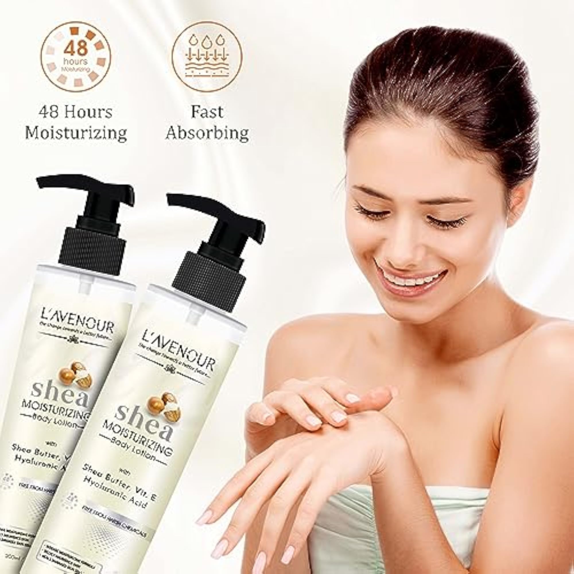 L'avenour Shea Moisturizing Body Lotion, 200ml