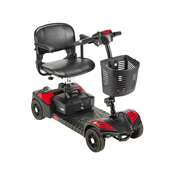 Drive Medical Drive Medical Scout Compact Travel Power Scooter, 4 Wheel