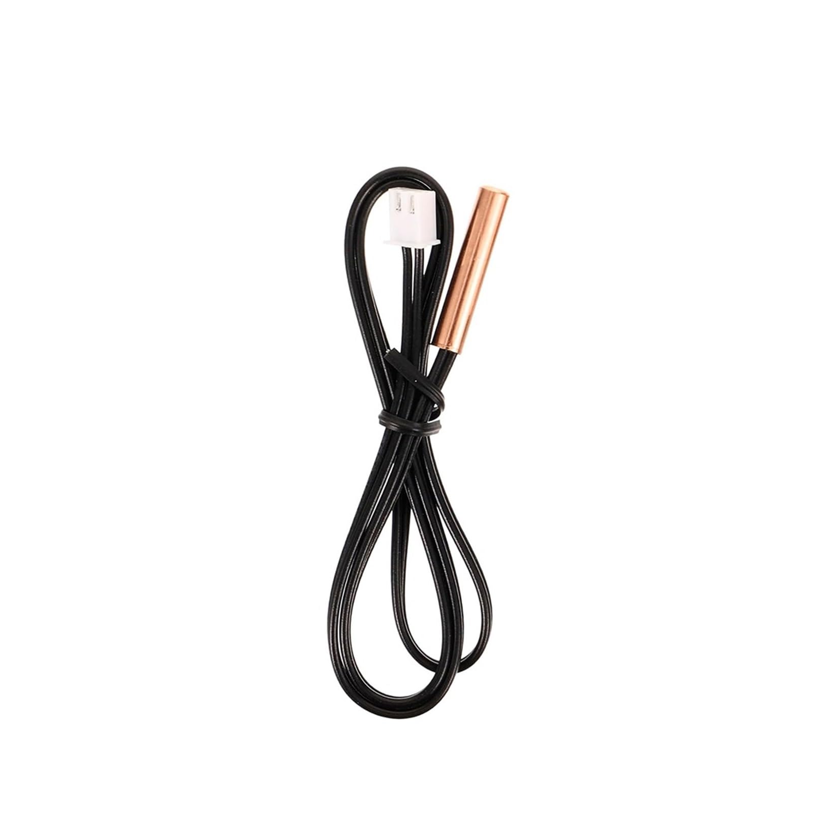 HIZON Sensor de Temperatura de Aire Acondicionado Universal 100PCS | Termistor de cobre de goma del sensor de temperatura de la cabeza 5k 10K 15k 20K 25K 50K NTC(5K)