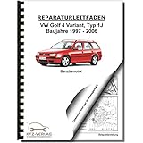  VW Golf 4 Variant 97-06 4-Zyl 1,4/1,6l Benzinmotor 75-105 PS Reparaturanleitung