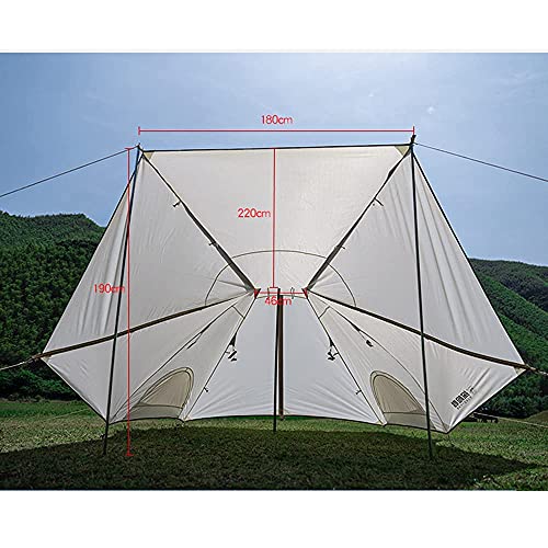 Carpa de camping pirámide doble capa GeRRiT para exteriores miniatura 2