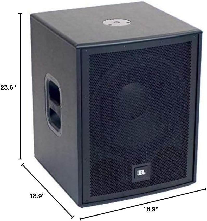 JBL Professional IRX115S Powered Compact Subwoofer, Wired Electric,15-Inch, Black - Image 11