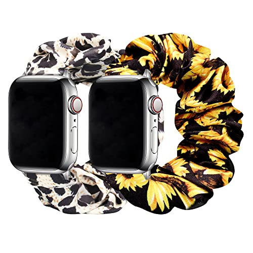 Meideli Compatible with Apple Watch Strap Scrunchie