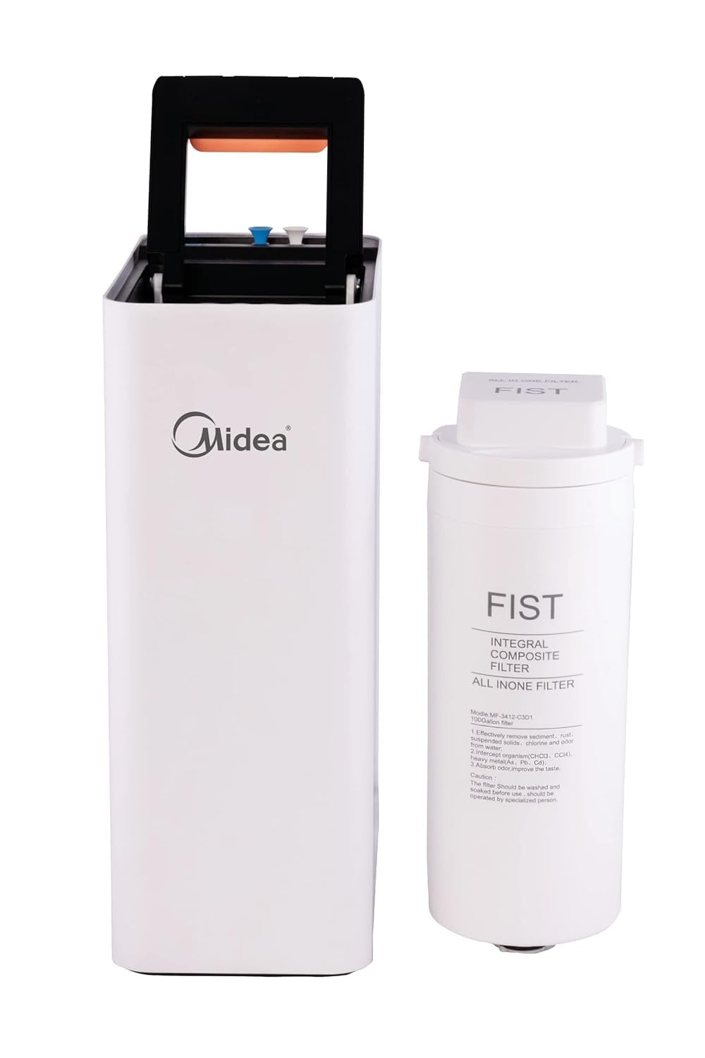 Ultra Filtration Direct Flow Water Purifier, 3.5 Liters/min, Compact Domestic Water Descaler, UnderSink Water Filtration Systems